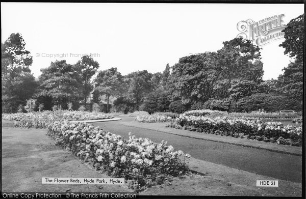 Photo of Hyde, Park, The Flower Beds c.1965