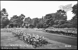 Park, The Flower Beds c.1965, Hyde