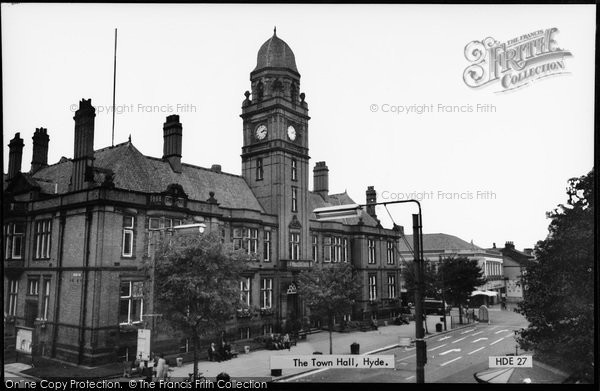 Photo of Hyde, The Town Hall c.1965