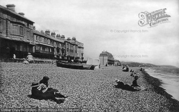 Photo of Hythe, Beach 1890