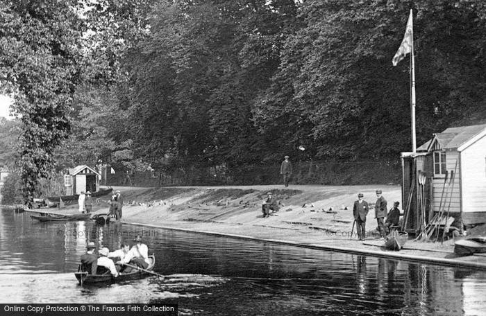 Photo of Hythe, Boating On The Canal 1918