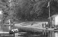 Boating On The Canal 1918, Hythe