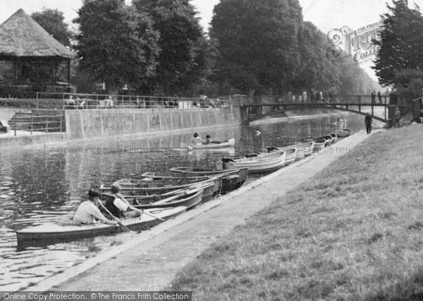 Photo of Hythe, Boating On The Canal c.1955