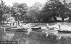 Boating On The Canal c.1960, Hythe