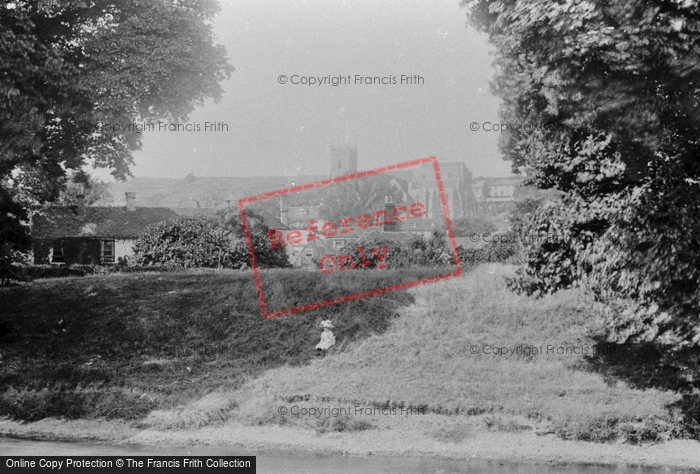 Photo of Hythe, Church From Canal 1890