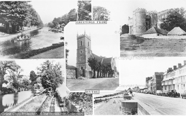 Photo of Hythe, Composite c.1960