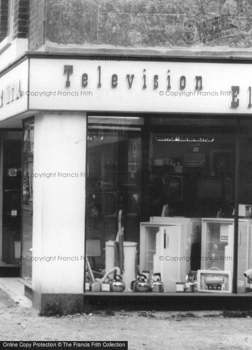 Photo of Hythe, Electrical Shop, High Street c.1960