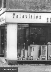 Electrical Shop, High Street c.1960, Hythe