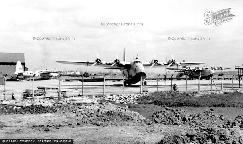 Hythe, Flying Boats c1955