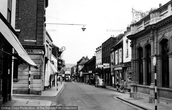 Photo of Hythe, High Street c.1955