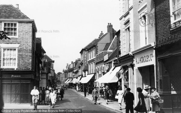 Photo of Hythe, Main Street c.1950