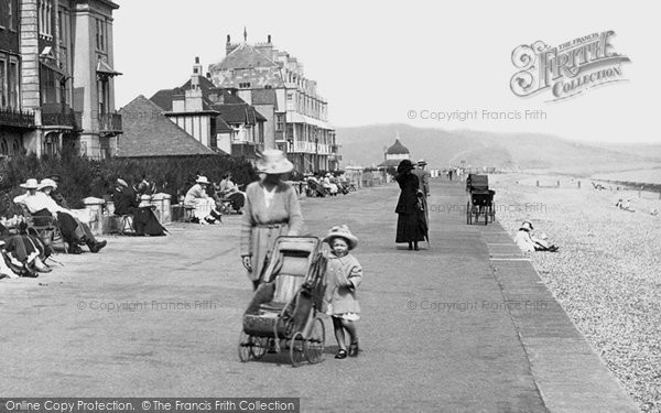 Photo of Hythe, Mother And Daughter, The Parade 1918