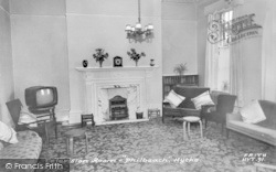 Philbeach Convalescent Home, Television Room c.1965, Hythe