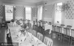 Philbeach Convalescent Home, The Dining Room c.1965, Hythe