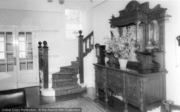 Photo of Hythe, Philbeach Convalescent Home, The Hall c.1965