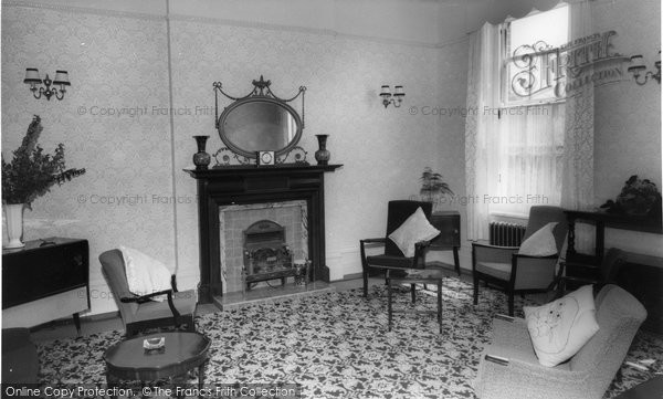 Photo of Hythe, Philbeach Convalescent Home, The Lounge c.1965