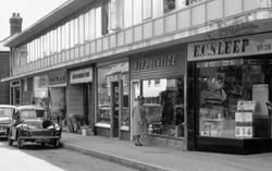 Shops, The Marsh c.1960, Hythe