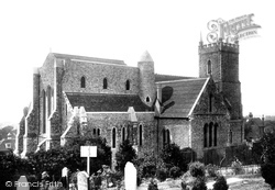St Leonard's Church From The North West 1890, Hythe
