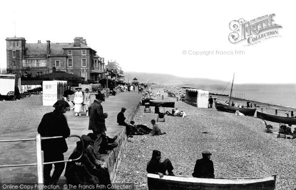 Photo of Hythe, The Beach 1918