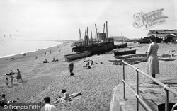 The Beach c.1950, Hythe