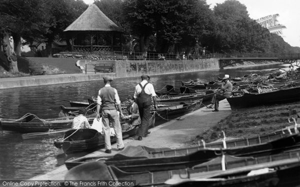 Photo of Hythe, The Boat Stage, Royal Military Canal c.1950