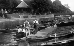 The Boat Stage, Royal Military Canal c.1950, Hythe