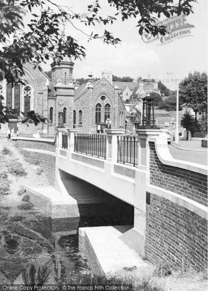 Photo of Hythe, The Bridge c.1960