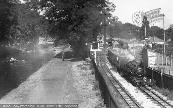 Photo of Hythe, The Canal And Miniature Railway c.1945