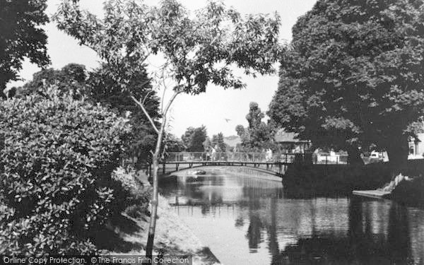 Photo of Hythe, The Canal c.1950
