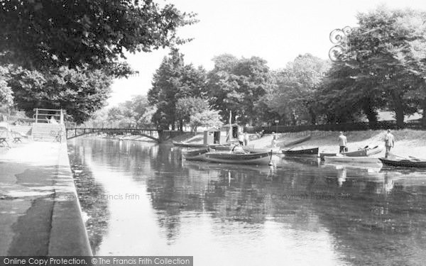 Photo of Hythe, The Canal c.1960