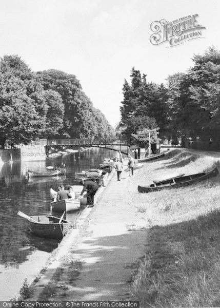 Photo of Hythe, The Canal c.1960