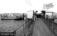 The Pier And Ferry c.1960, Hythe
