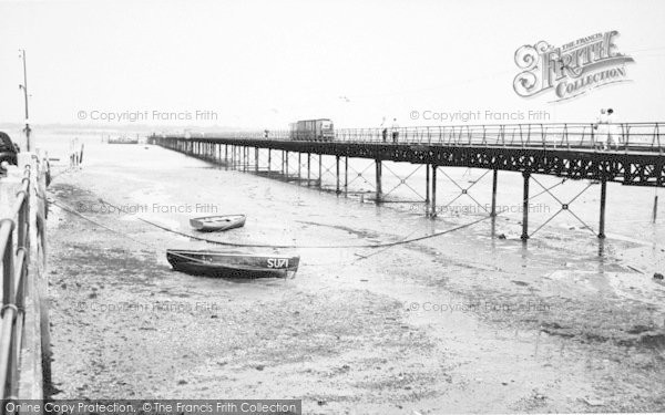 Photo of Hythe, The Pier c.1955