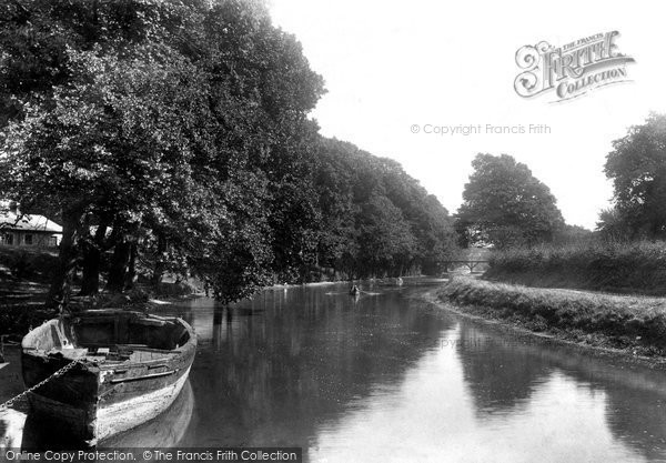 Photo of Hythe, The Royal Military Canal 1899