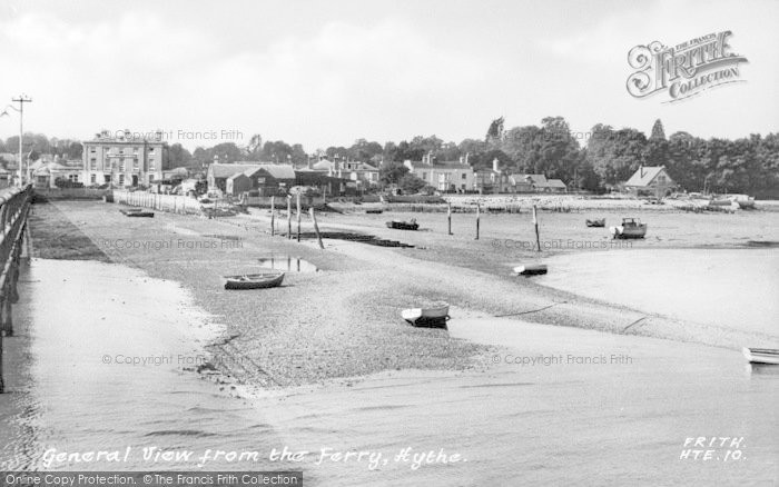 Photo of Hythe, View From The Ferry c.1955