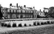 Hythe, West Cliff Hall Hotel c1955