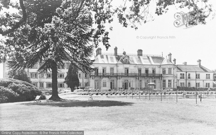 Photo of Hythe, West Cliff Hall Hotel c.1955