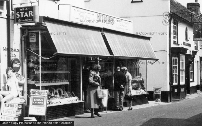 Photo of Hythe, Winns, High Street c.1955