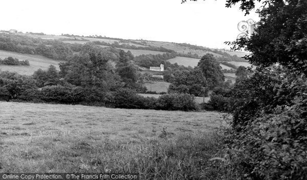 Photo of Ibberton, A Distant View Of The Church c.1955