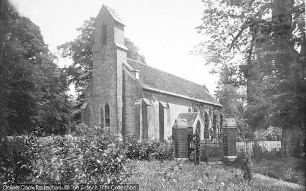Photo of Ibsley, St Martin's Church 1890