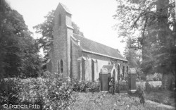 St Martin's Church 1890, Ibsley