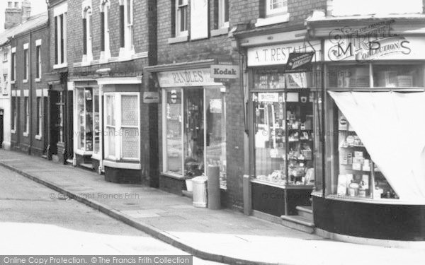 Photo of Ibstock, Shops On Main Street c.1965