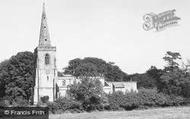 The Church Of St Denys c.1965, Ibstock