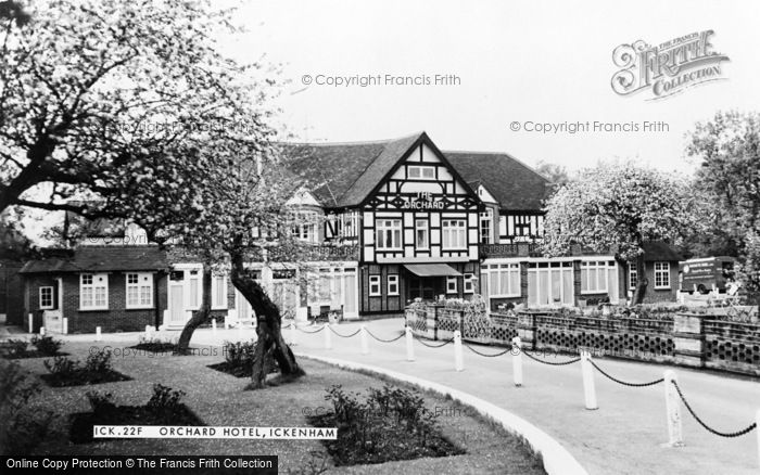 Photo of Ickenham, Orchard Hotel c.1955