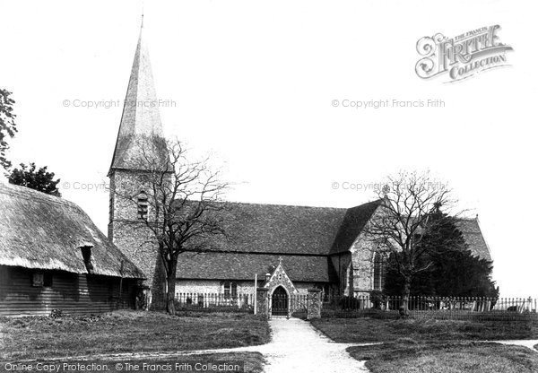 Photo of Ickham, Church Of St John The Evangelist 1903