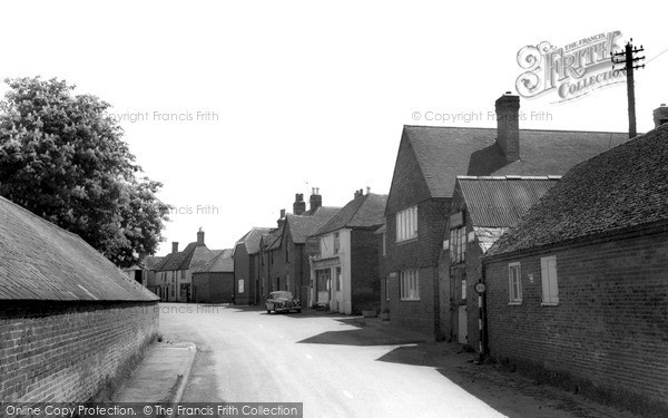 Photo of Ickham, the Forge and Street c1960