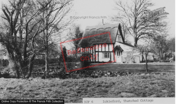 Photo of Ickleford, A Thatched Cottage c.1960