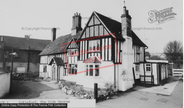 Photo of Ickleford, The Old George c.1955