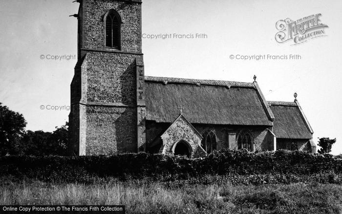 Photo of Icklingham, All Saints Church 1950