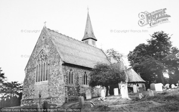 Photo of Ide Hill, The Church c.1960